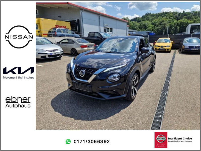 Nissan Juke 1.0DIG-T 6MT Tekna | Kamera | Sitzheiz. | Navi | Teilleder im Auftrag